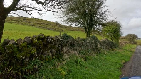 Driving through Ireland's countryside. Stock Footage 333792006