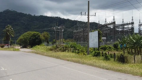Driving through Jamaica Stock Footage 106150690