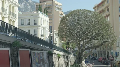 Driving through Monaco Stock Footage 77030815