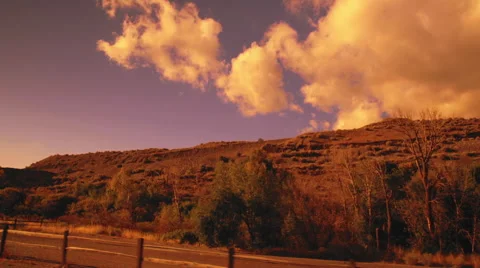 Driving through the mountains in Utah Stock Footage 68502879