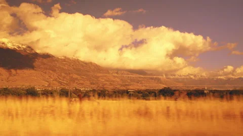 Driving through the mountains in Utah Stock Footage 68502907