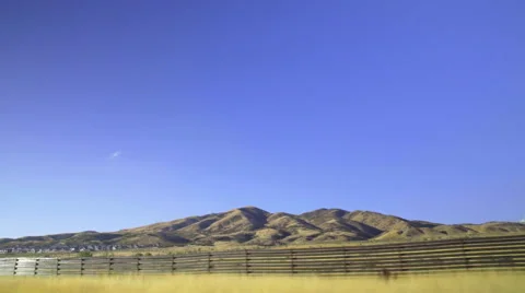 Driving Through the mountains in Utah Stock Footage 68503573