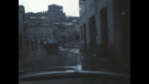 Driving Through Muggia 1972 Stock Footage 270973813
