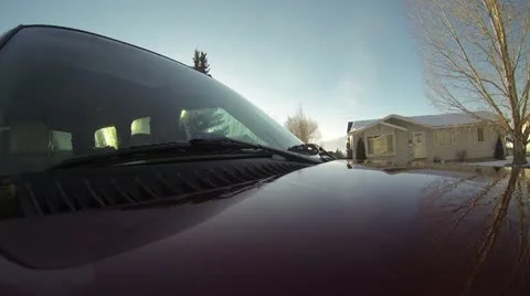 Driving through the neigborhood Stock Footage 20470482