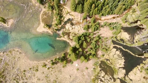 Driving through Ophir Pass of Colorado Stock Footage 217409031