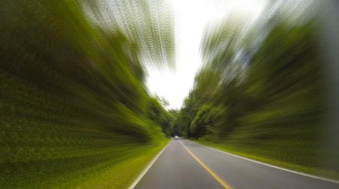 Driving through on the road. Stock-Footage 55787077