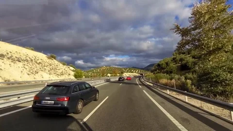 Driving through the Spanish countryside Stock Footage 103431319