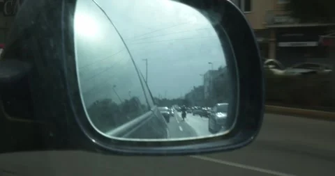 Driving Through Streets In Athens Greece POV - October 13, 2019 Stock Footage 337803982
