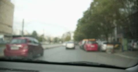 Driving Through Streets In Athens Greece POV - October 13, 2019 Stock Footage 337804166