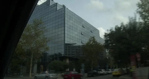 Driving Through Streets In Athens Greece POV - October 13, 2019 Stock Footage 337804596