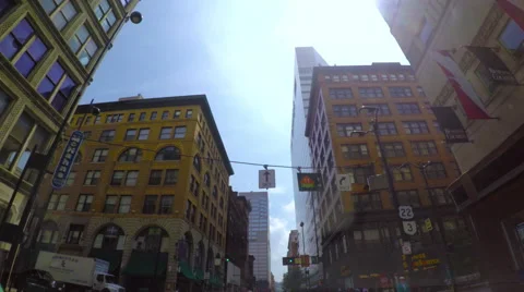 Driving Through the Streets of Cincinnati Vidéo 61404011