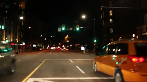 Driving Through The Streets Stock Footage 47073878