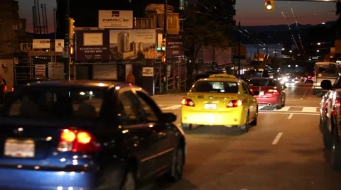 Driving Through The Streets Stock Footage 47074274