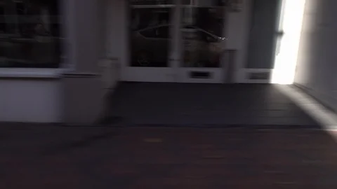 Driving through town Stock Footage 94903853