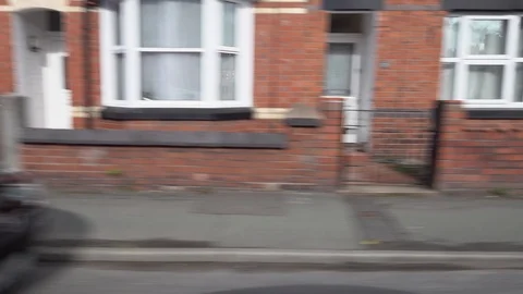 Driving through town Stock Footage 94905144