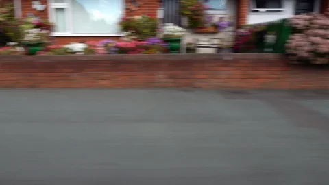 Driving through town Stock Footage 94907088