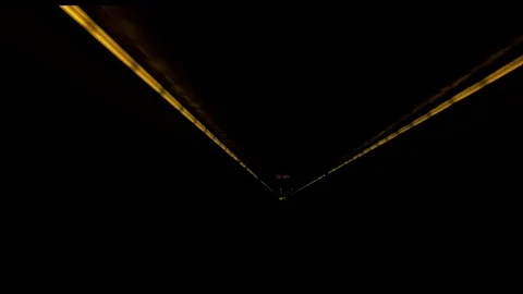 Driving through Tunnel Stock Footage 79615756