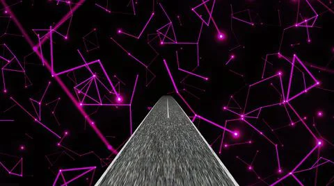 Driving through the world of  Technology Science And Engineering Stock Illustration