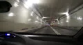 Driving Thru The Baltimore Harbor Tunnel, Maryland HD Footage