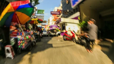 Driving Time Lapse Bangkok Stock Footage 35534819