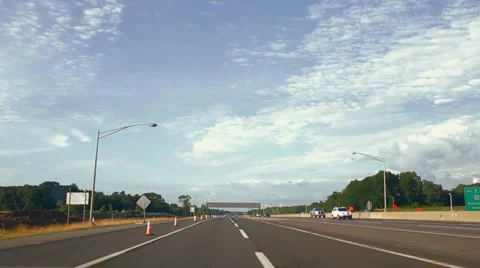 Driving Time-lapse Video stock 1916103