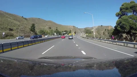 Driving Time-lapse Stock Footage 70107552