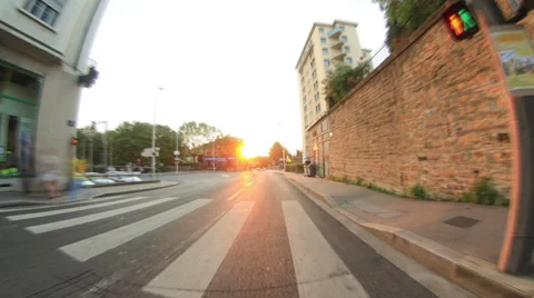 Driving Time Lapse Lyon Stock Footage 31985717