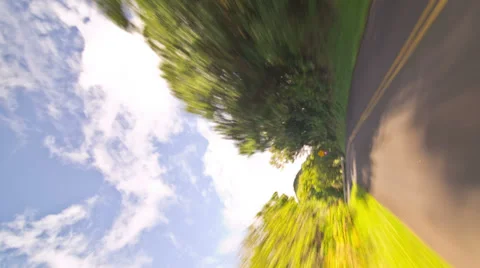 Driving Time Lapse In Oahu Vertical Stock Footage 31985232