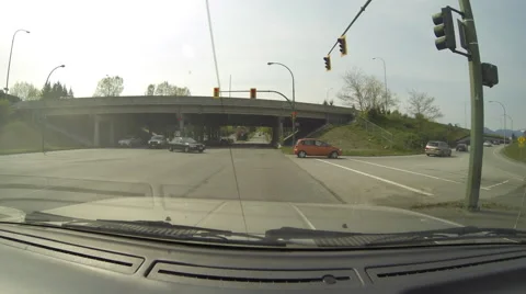 Driving Time Lapse Through The City Video stock 49677998