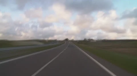 Driving timelapse cornwall Video stock 38086997