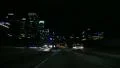 Driving Timelapse Night 58 Freeway LA Downtown HD Footage