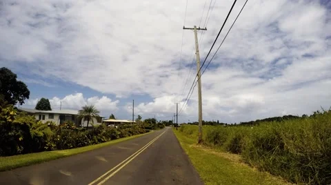Driving timelapse through Big Island of Hawaii Video stock 49747231