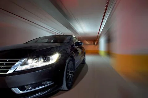 Driving too fast Stock Photos