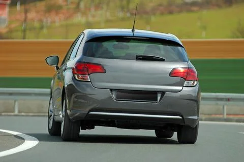 Driving too fast Stock Photos