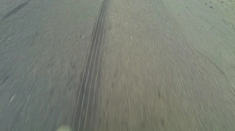 Driving too fast for the road Stock-Footage 25853239