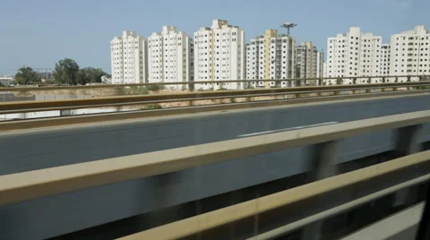 Driving in Tripoli, Largest City of Libya Stock Footage 48077892