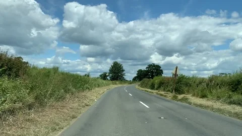 Driving in the UK 動画素材 124475342