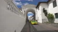 Driving under the Arco de la Reina in Quito, Ecuador 4k or 4k+ Resolution