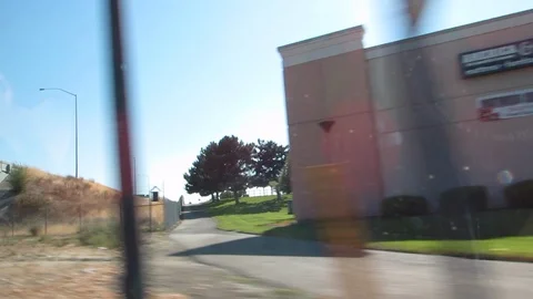 Driving under a Underpass Stock Footage 91005772