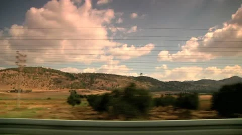 Driving View 1 Video stock 10919157