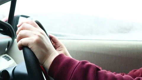 Driving view from the side Stock Footage 237038925