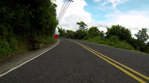 Driving in the Virgin Islands Video stock 41433764