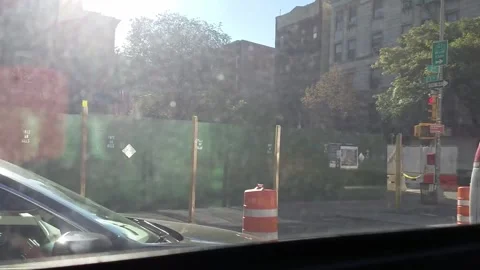 DrivingOnBus2aveTimelapseNYC Stock Footage 264043024