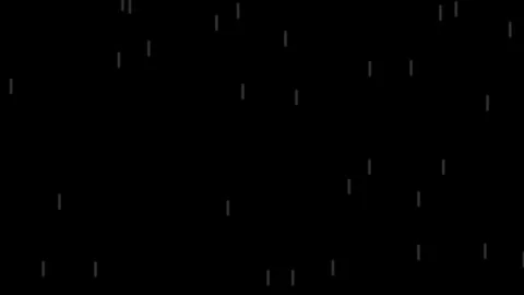 Drizzle Drizzling Rain Raining Raindrop on Black Background - Water Overlay Rain Video stock 281324814