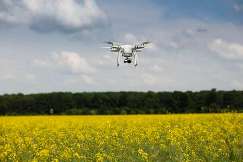 Dron in action. Stock Photos