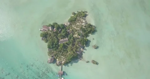 Dron beautiful island Stock Footage 198518403