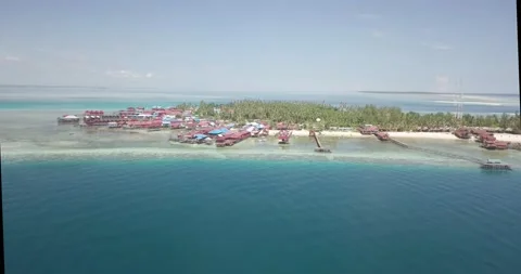 Dron derawan 4k Stock Footage 198518530