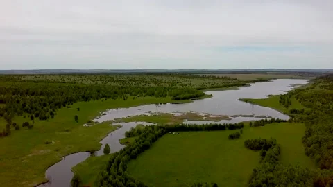 Dron fly 3 Stock Footage 133313887