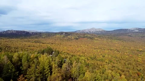 DRON: Flying over the rocks Stock Footage 161965422