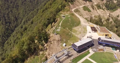 Dron view Qabala Video stock 97736647